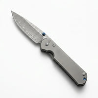Damascus Folding Knife Chris EDC Collectible Gift - 5384