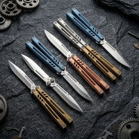 Balisong Butterfly Knife (Zi Flip Trick Collectible - 6392