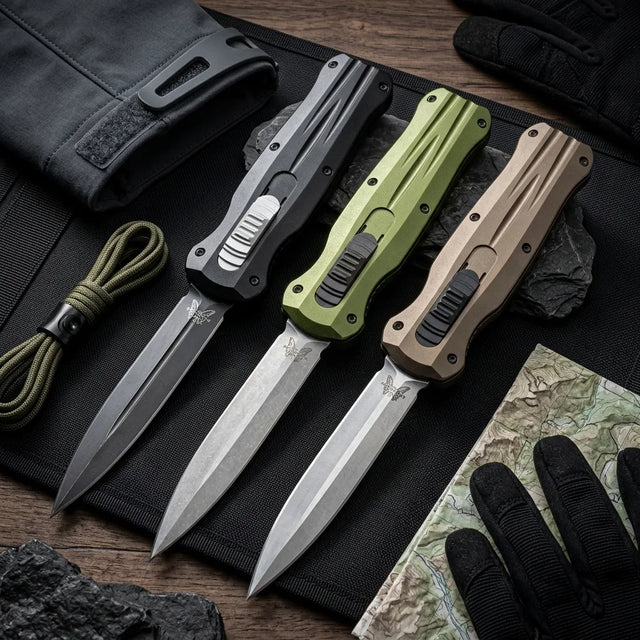 Spring Automatic Knife Butte Collectible OTF Gift - 6950