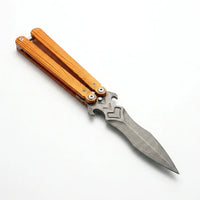 Balisong Butterfly Knife New Flip Trick Collectible - 6174