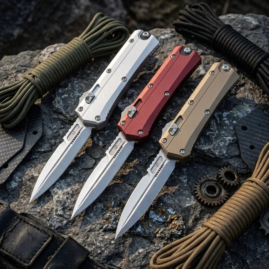 Spring Automatic Knife Micro Collectible OTF Gift - 6994