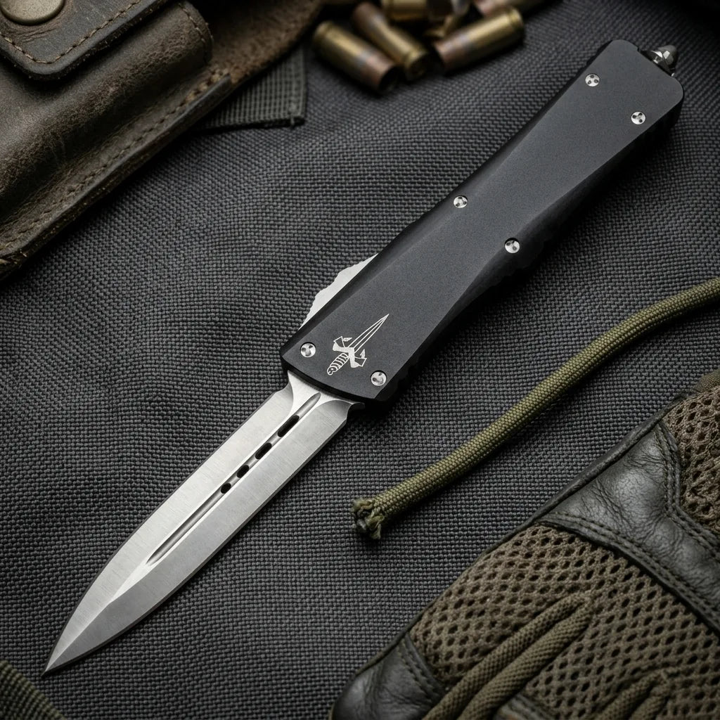 Spring Automatic Knife Micro Collectible OTF Gift - 4183