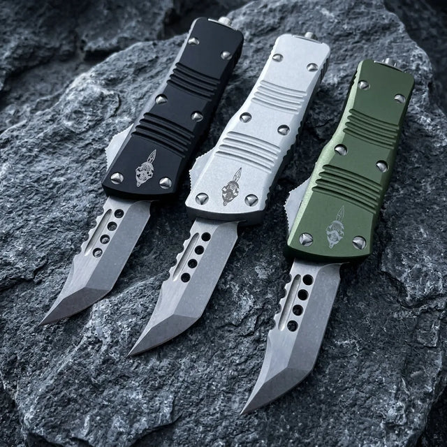 Spring Automatic Knife Micro Collectible OTF Gift - 6074