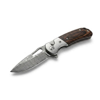 Damascus Folding Knife Arrow EDC Collectible Gift - 5461