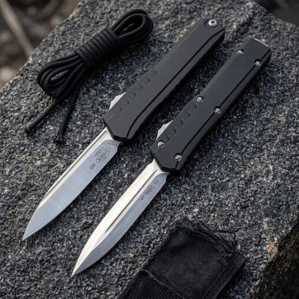 Spring Automatic Knife Micro Collectible OTF Gift - 6362