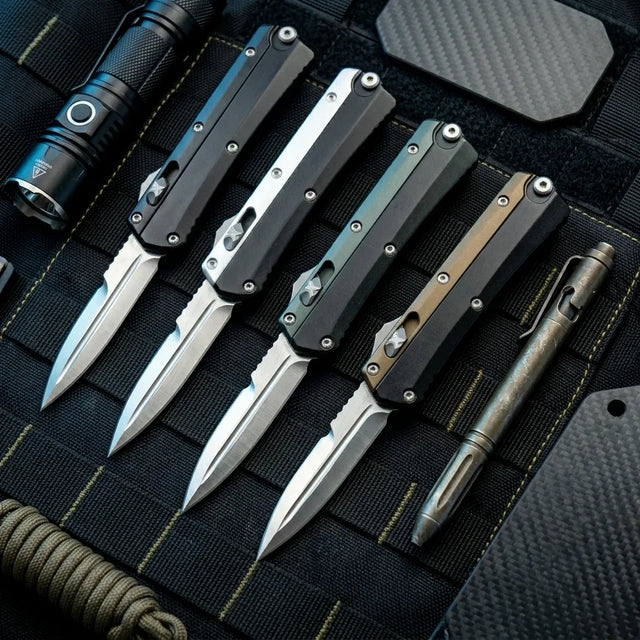 Spring Automatic Knife Four  Collectible OTF Gift - 6715