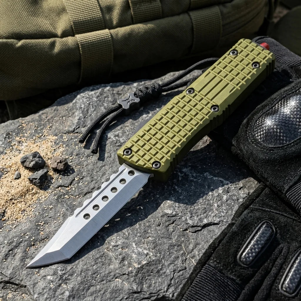Spring Automatic Knife Micro Collectible OTF Gift - 5957