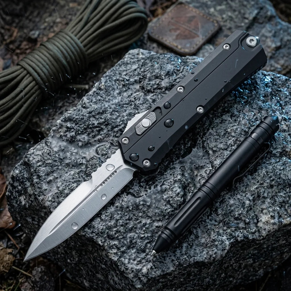 Spring Automatic Knife Micro Collectible OTF Gift - 5990