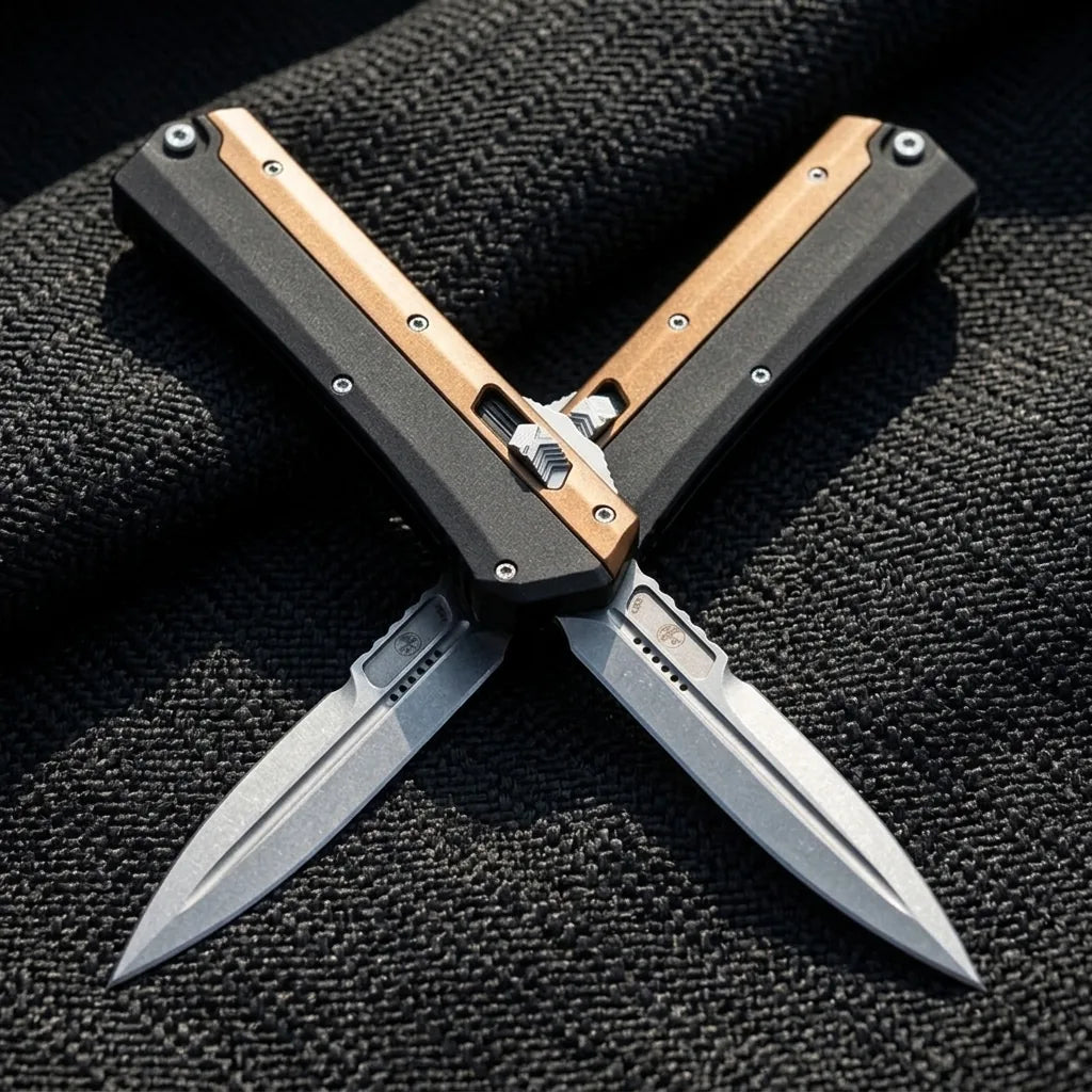 Spring Automatic Knife Micro Collectible OTF Gift - 5939