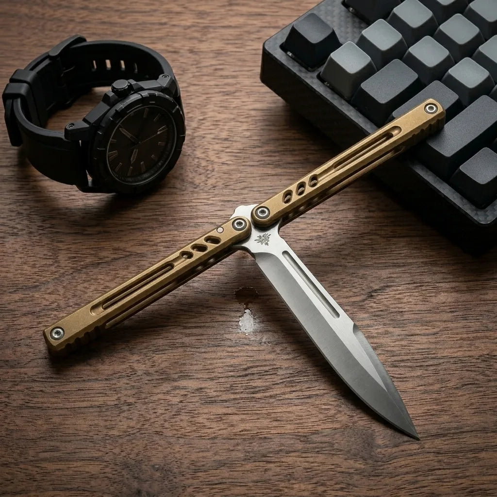 Balisong Butterfly Knife (Zi Flip Trick Collectible - 6392
