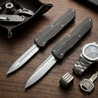 Spring Automatic Knife Micro Collectible OTF Gift - 4444