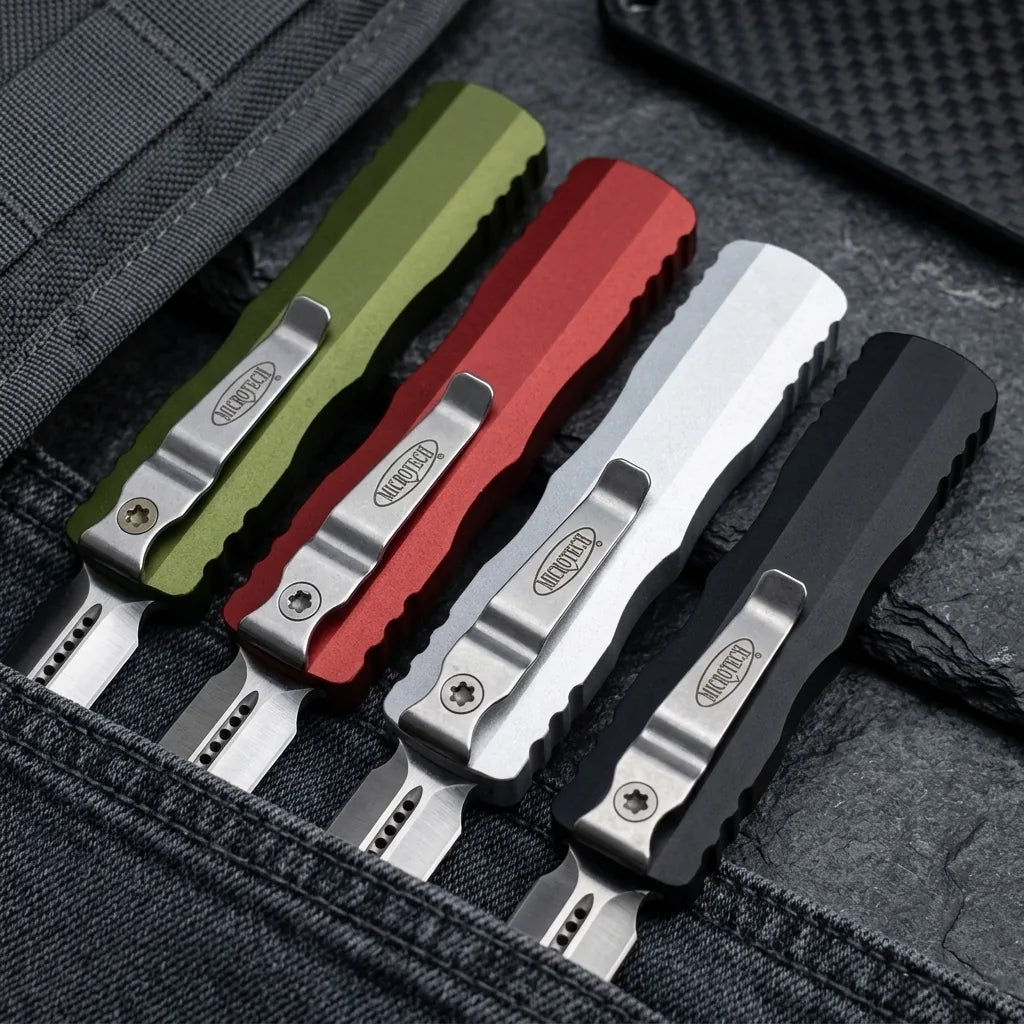 Spring Automatic Knife Ameri Collectible OTF Gift - 6366