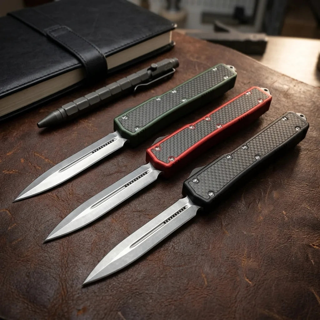 Spring Automatic Knife Micro Collectible OTF Gift - 4830