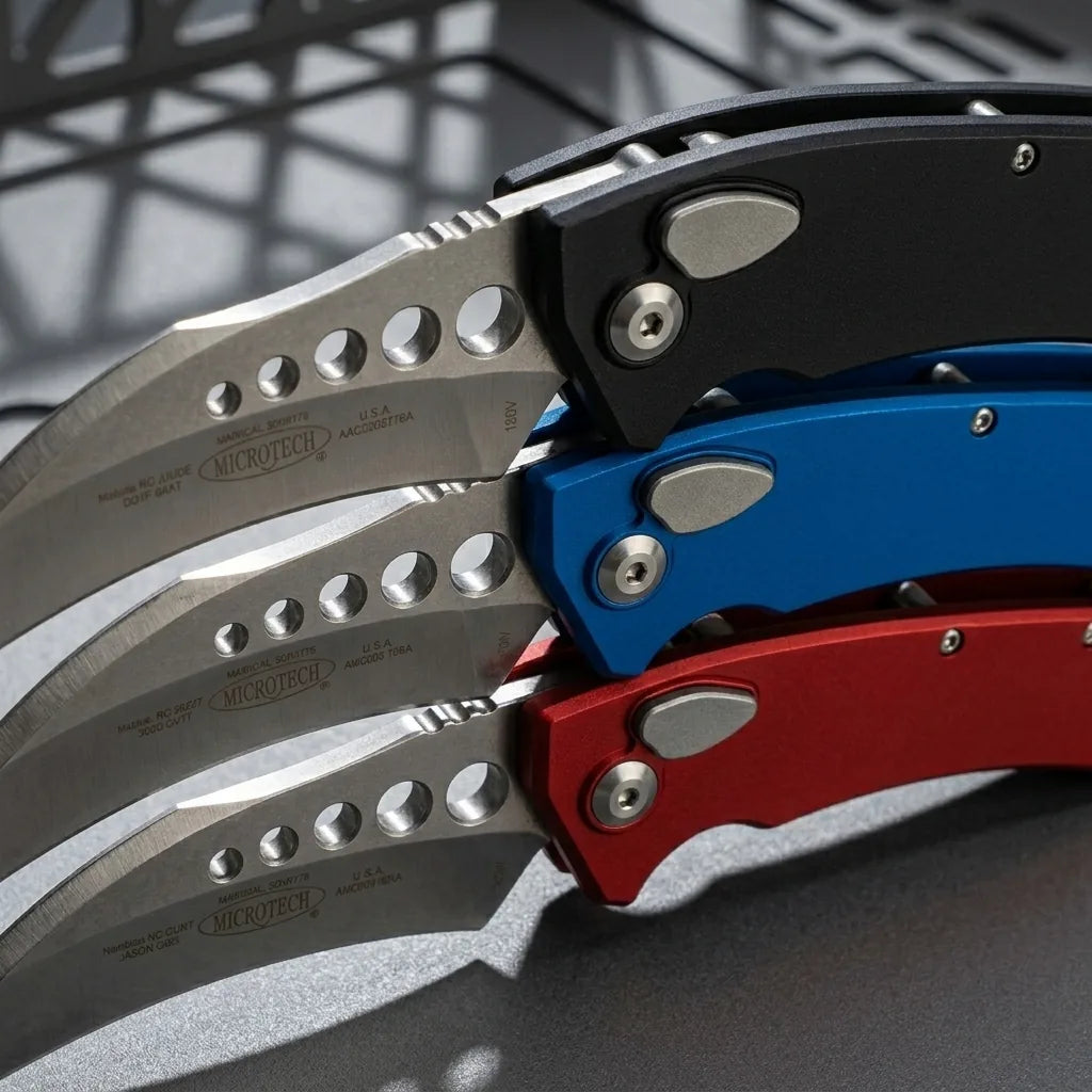 Spring Automatic Knife Micro Collectible OTF Gift - 4978