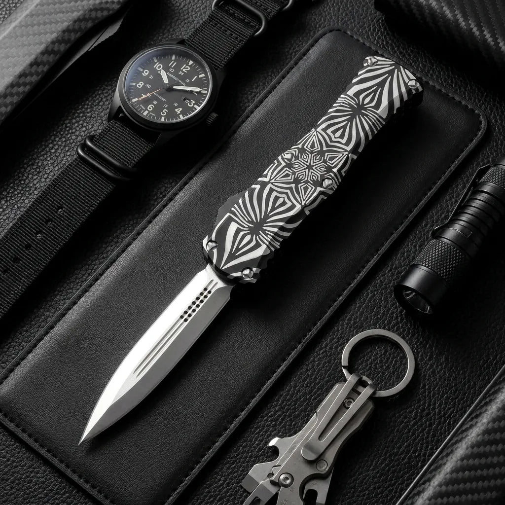 Spring Automatic Knife Ameri Collectible OTF Gift - 7209