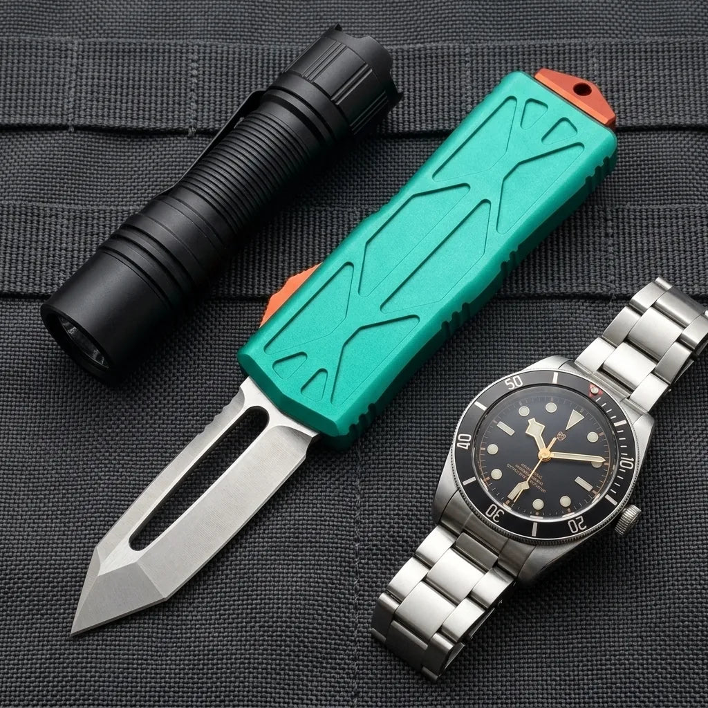 Spring Automatic Knife Micro Collectible OTF Gift - 5325