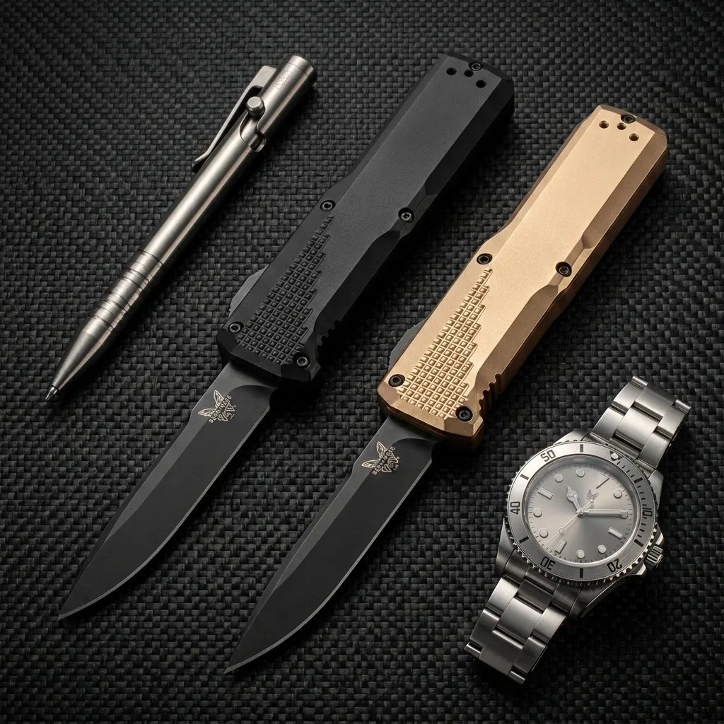 Spring Automatic Knife Butte Collectible OTF Gift - 5929