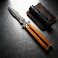 Balisong Butterfly Knife New Flip Trick Collectible - 6174