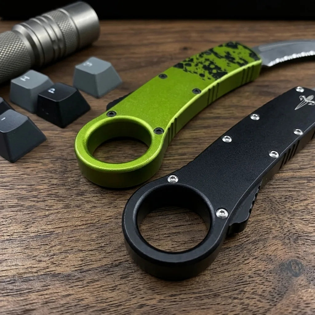 Spring Automatic Knife Micro Collectible OTF Gift - 6649