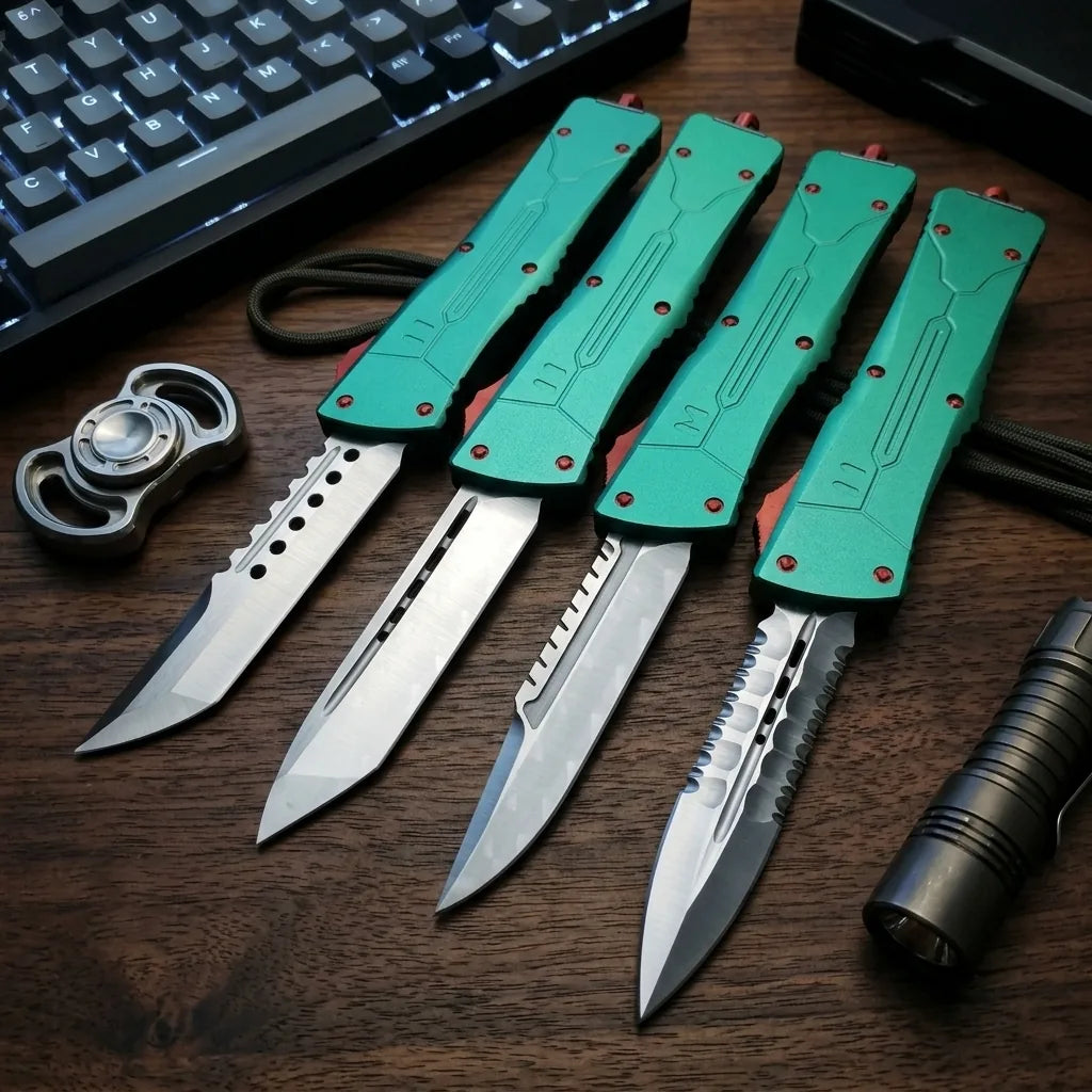 Spring Automatic Knife Ameri Collectible OTF Gift - 6494