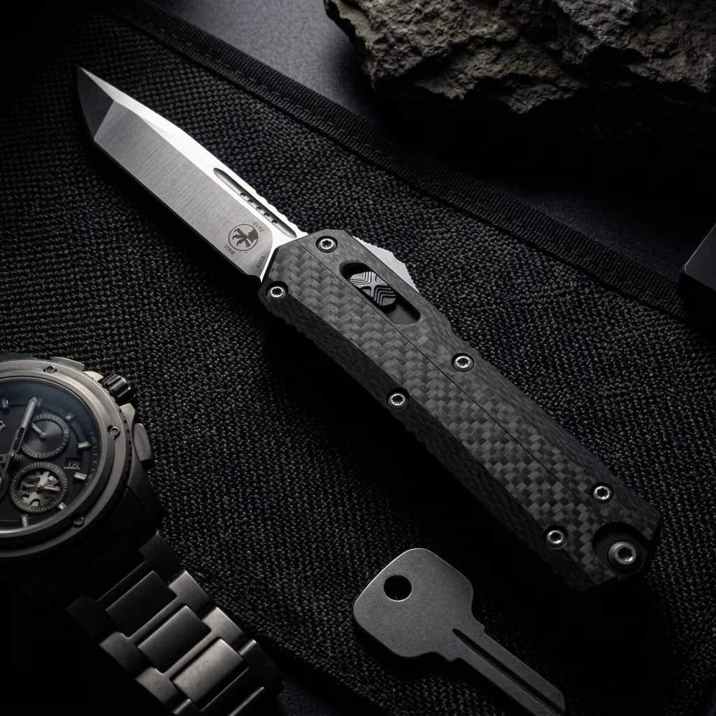 Spring Automatic Knife Glyko Collectible OTF Gift - 6620