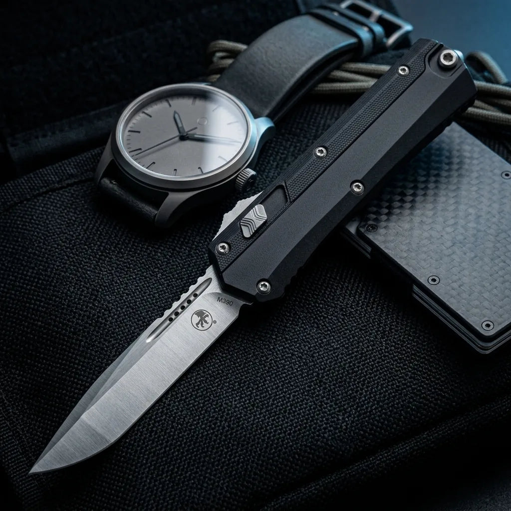 Spring Automatic Knife Micro Collectible OTF Gift - 6621