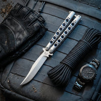 Balisong Butterfly Knife Cla Flip Trick Collectible - 3345