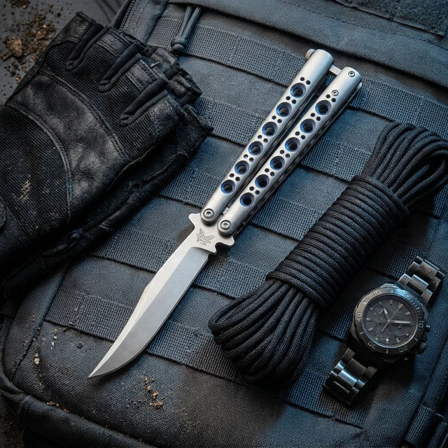 Balisong Butterfly Knife Cla Flip Trick Collectible - 3345