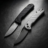 OTF Stiletto Knife 7305 Side Jump Pocket Spring Steel - 7255