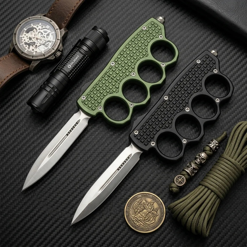 Spring Automatic Knife Micro Collectible OTF Gift - 5814