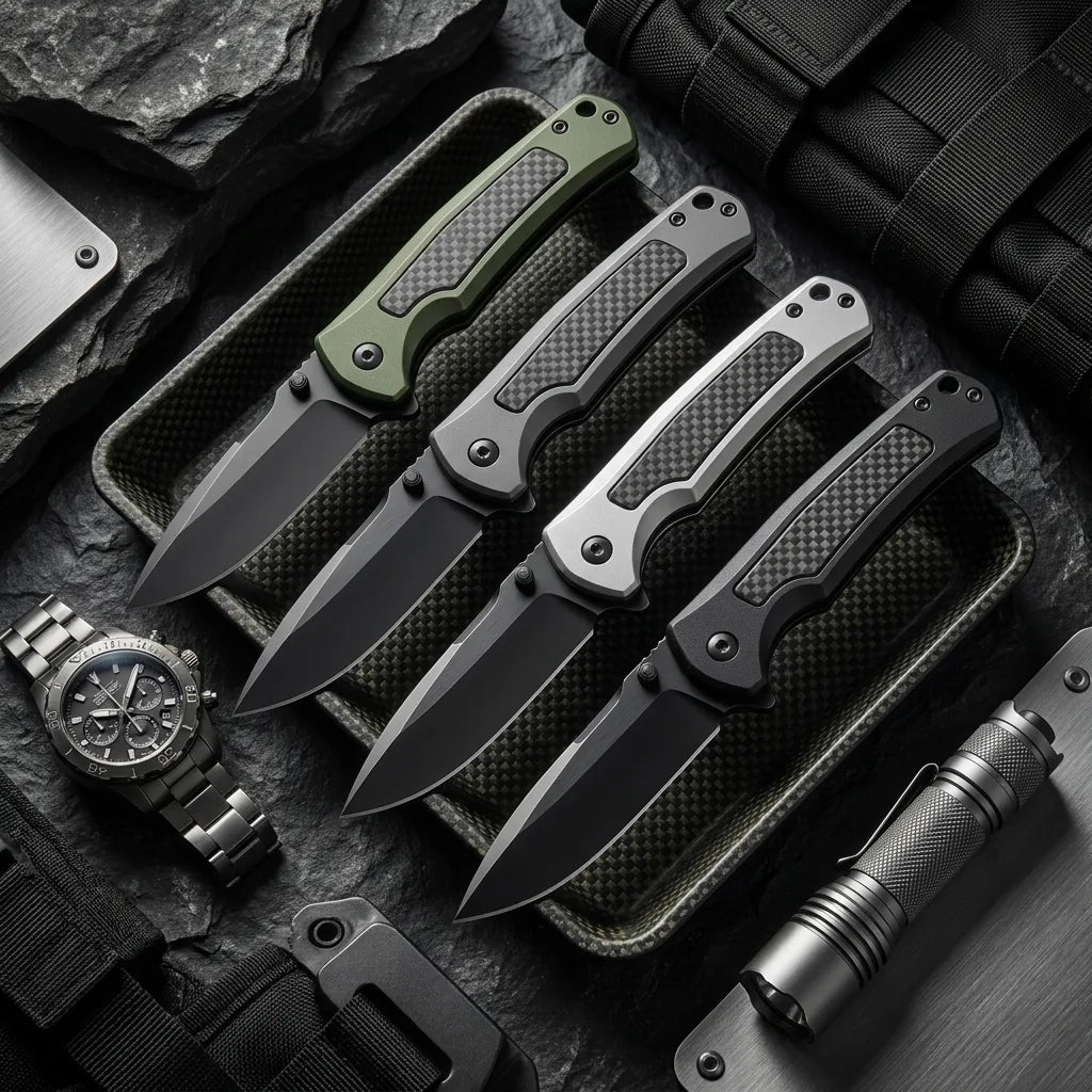 Spring Automatic Knife Micro Collectible OTF Gift - 7090