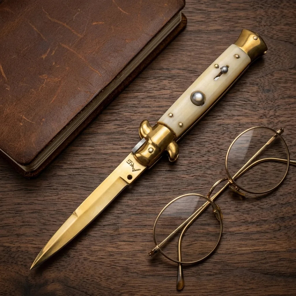 Spring Automatic Knife 9-Inc Collectible OTF Gift - 3434