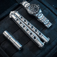 Balisong Butterfly Knife Thr Flip Trick Collectible - 6493