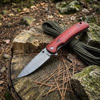 Damascus EDC Folder Little Grenade Camping EDC Folder - 4485