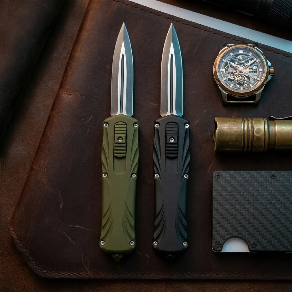 Spring Automatic Knife Raksh Collectible OTF Gift - 4828