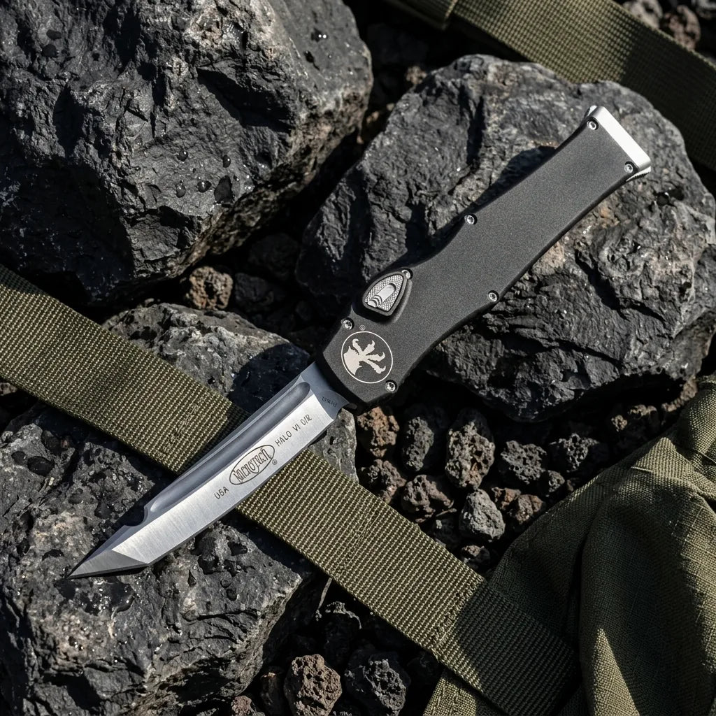 Spring Automatic Knife Ameri Collectible OTF Gift - 4502