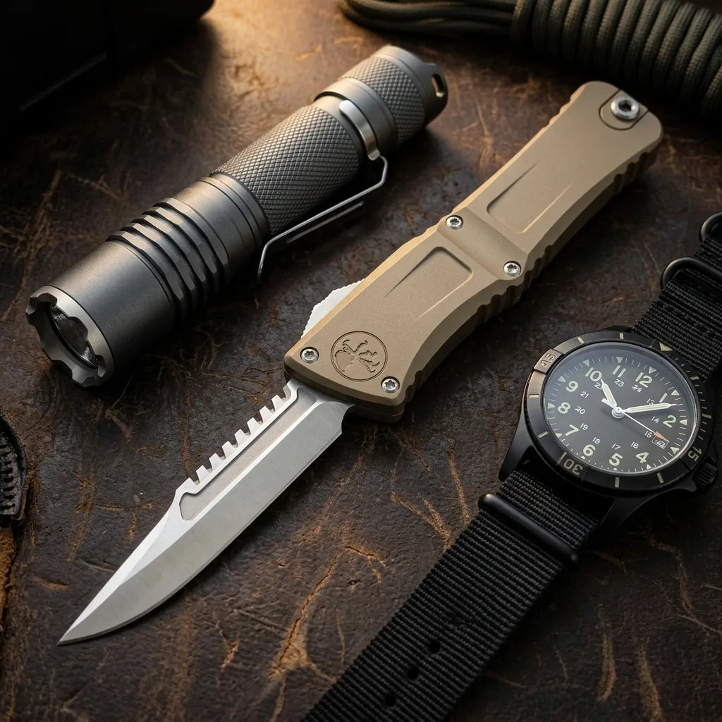 Spring Automatic Knife Dalon Collectible OTF Gift - 6848