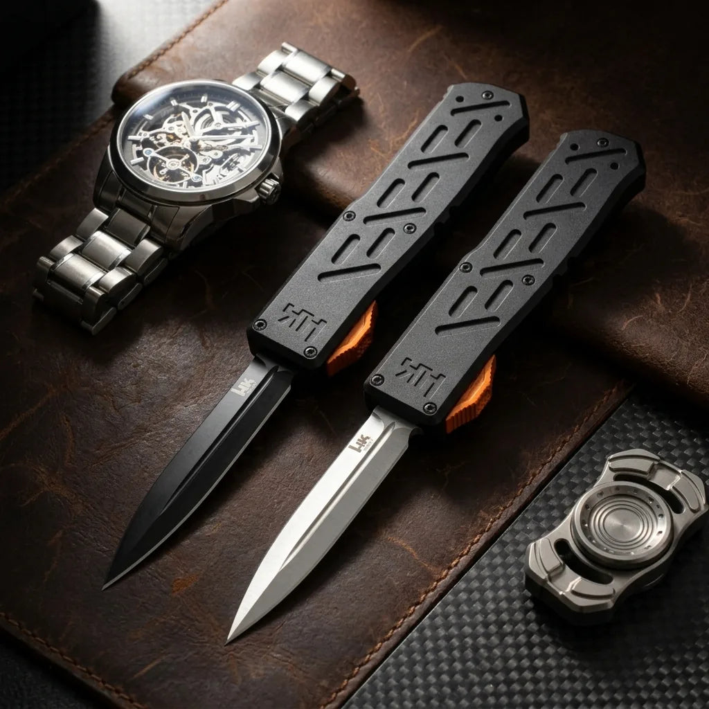 Spring Automatic Knife Butte Collectible OTF Gift - 6207