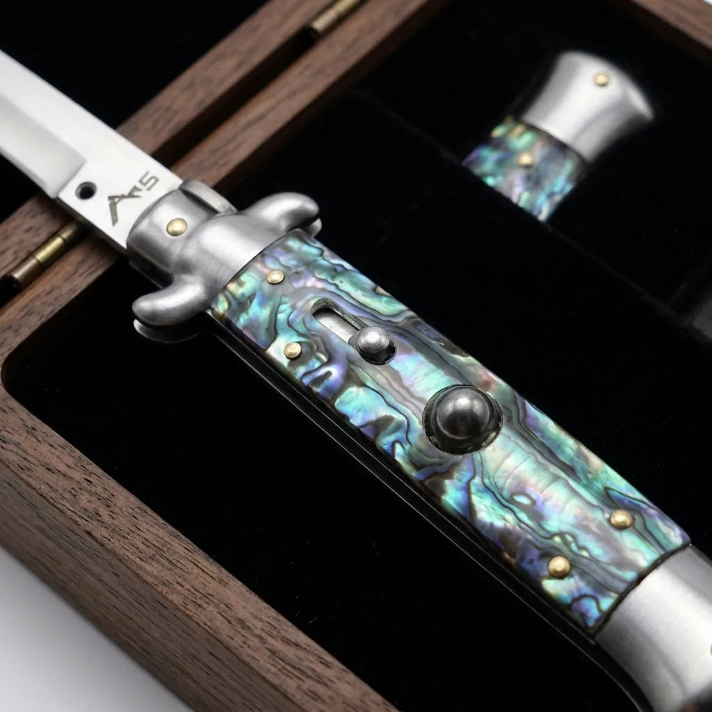 Spring Automatic Knife 9-inc Collectible OTF Gift - 4368