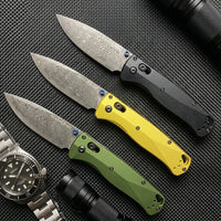 Damascus Folding Knife Butte EDC Collectible Gift - 6946
