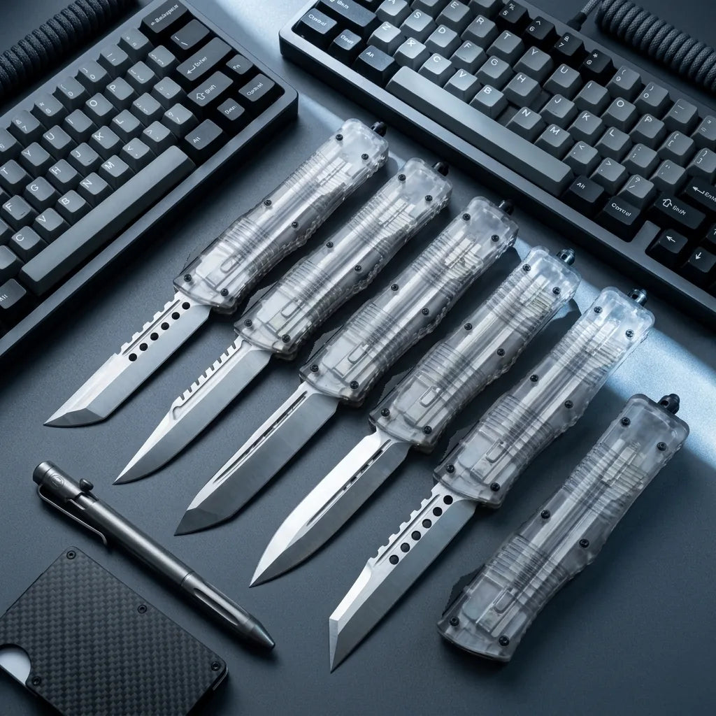 Spring Automatic Knife The r Collectible OTF Gift - 6198