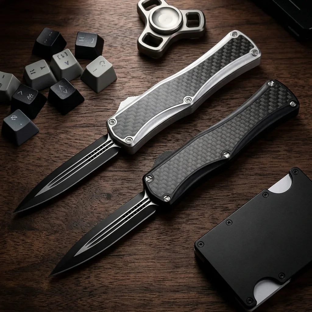 Spring Automatic Knife Micro Collectible OTF Gift - 5239