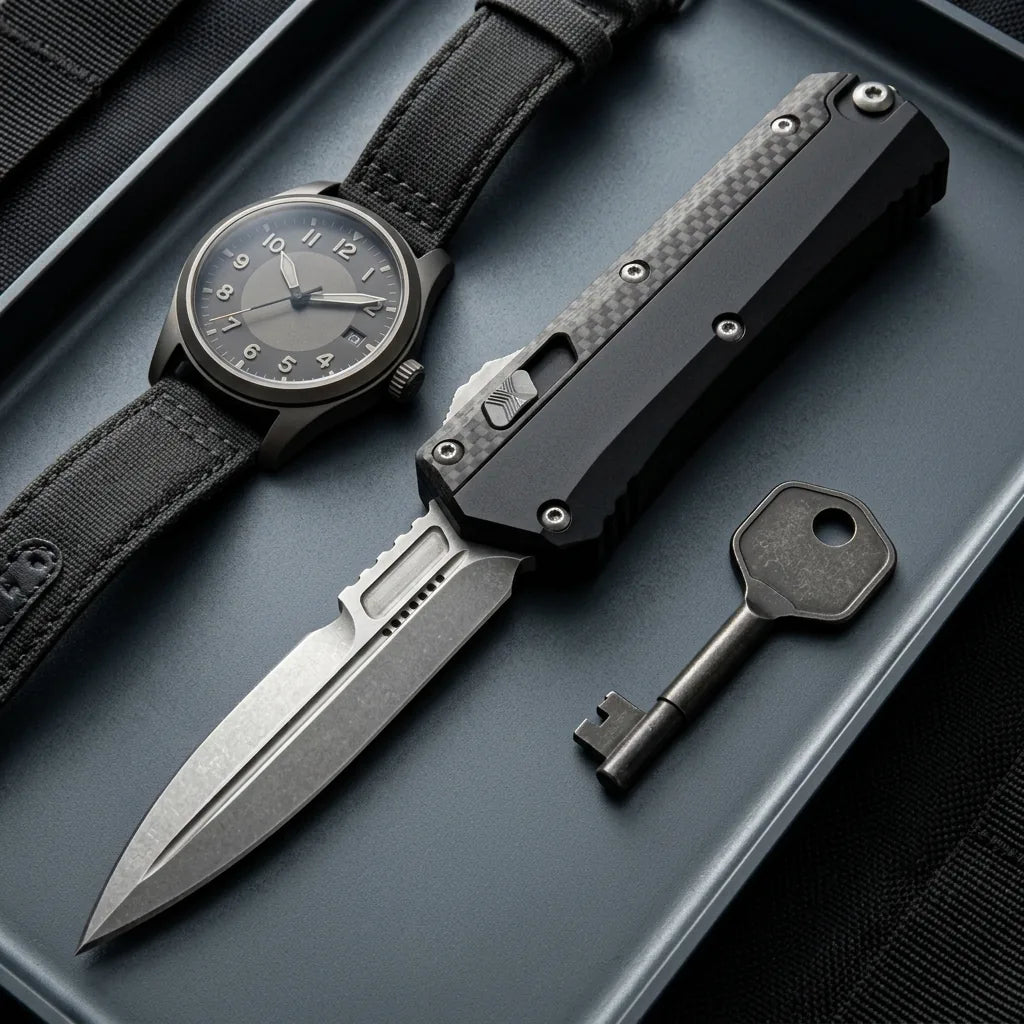 Spring Automatic Knife Micro Collectible OTF Gift - 5991