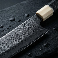 Damascus Straight Knife Gala Collectible Fixed Blade - 5145