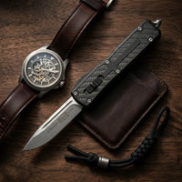 Spring Automatic Knife Micro Collectible OTF Gift - 6618