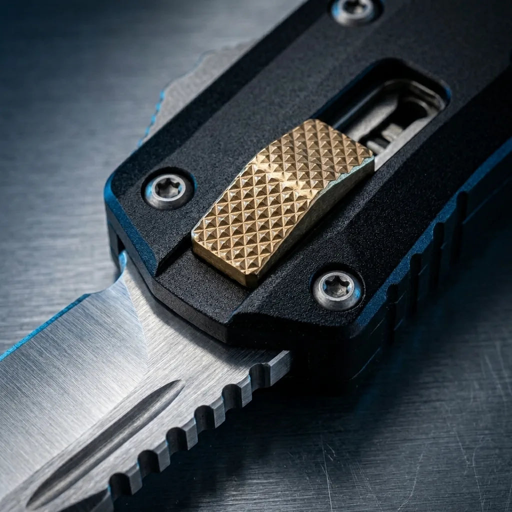 Spring Automatic Knife Micro Collectible OTF Gift - 6851