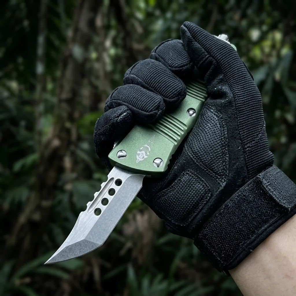 Spring Automatic Knife Micro Collectible OTF Gift - 6074