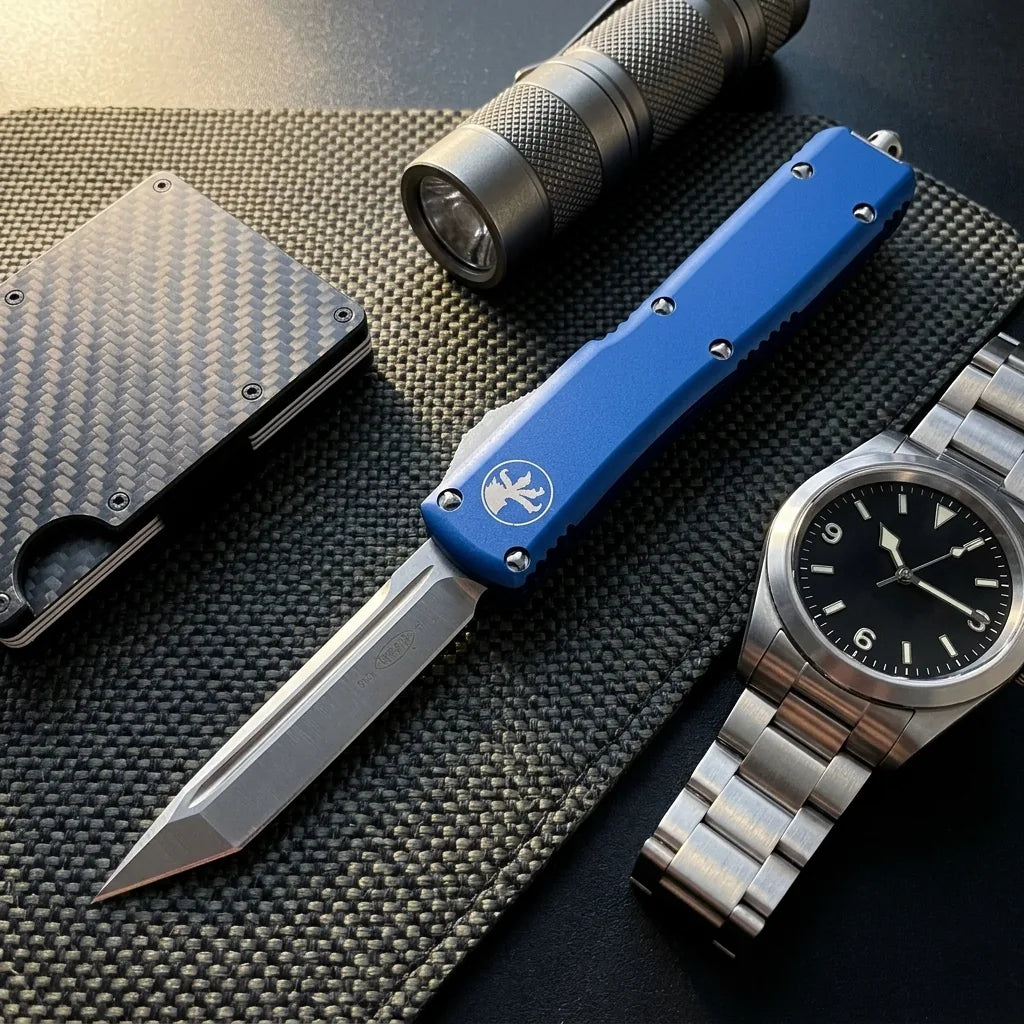 Spring Automatic Knife Micro Collectible OTF Gift - 6833