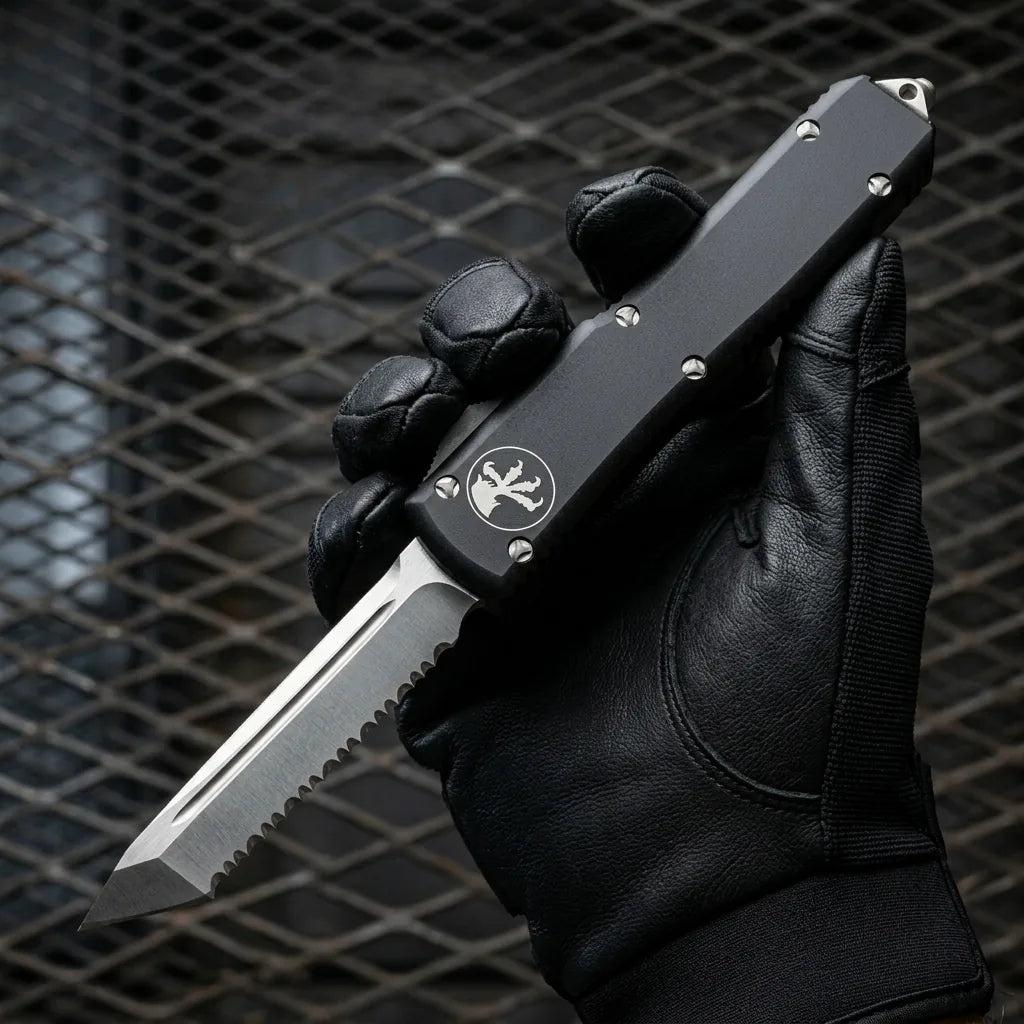 Spring Automatic Knife Micro Collectible OTF Gift - 5201
