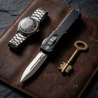 Spring Automatic Knife Butte Collectible OTF Gift - 6950